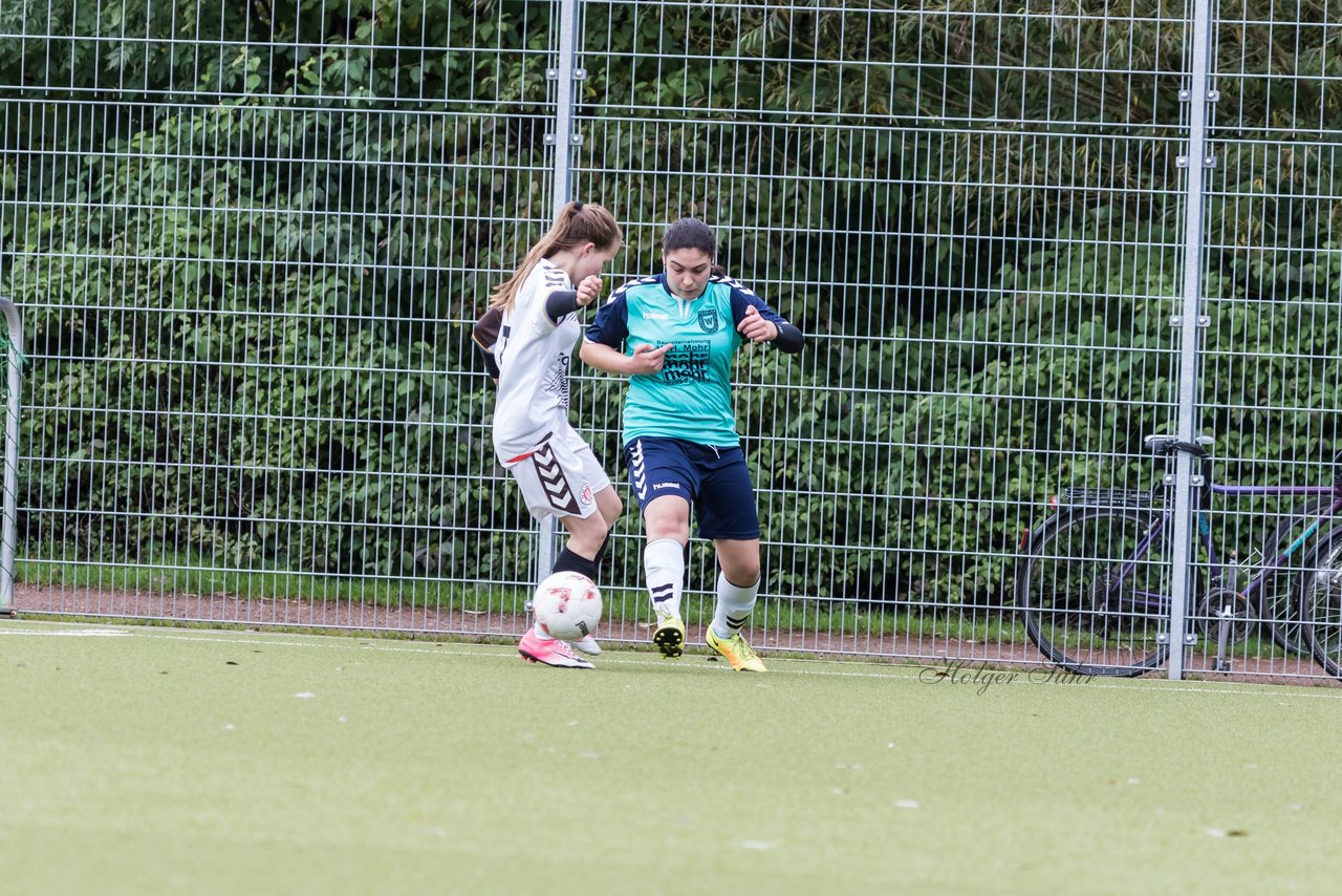 Bild 97 - B-Juniorinnen Wedel - St. Pauli : Ergebnis: 1:2